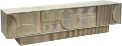 Invicta Comoda TV ART DECO din lemn de mango natural, 200 cm (46803)