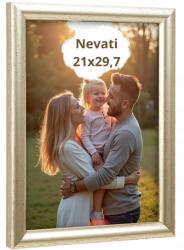 Ertom Képkeret 21x29, 7 A4 oklevél ezüst, üveg (Nevati 21x30 RAMKA Silver)