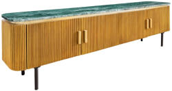 Invicta Comoda TV VENEZIANO din lemn de mango si blat din marmura, 160 cm (44534)