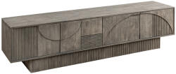 Invicta Comoda TV ART DECO din lemn de mango gri, 200 cm (45481)