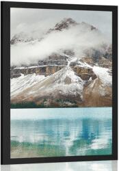 Dovido Poszter tó a hegyek alatt - 30x45 no frame