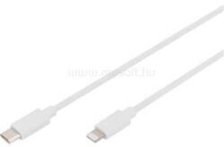 ASSMANN 2m Type C To Lightning Cable White 5v 2.4a (digitus_db-600109-020-w) (digitus_db-600109-020-w)