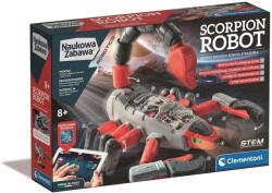 Clementoni Set Constructie STEM Clementoni Robot Mecha Scorpion, controlabil prin aplicatie, programabil, senzor infrarosu (50718)