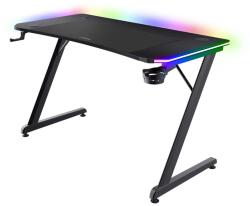 Trust Masa gaming Trust GXT 710 Luminus Pro, iluminare RGB, greutate maxima suportata 150 kg, negru (TR-25419)