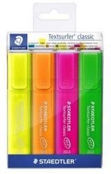 STAEDTLER Szövegkiemelő készlet, 1-5 mm, Classic 364, 4 különböző szín (TS364PWP4)