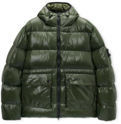 Weekend Offender Nicholson Down Jacket - Black Forest Green