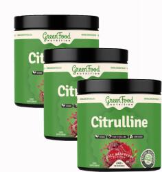 GreenFood Nutrition PERFORMANCE - CITRULLINE MALATE EXTREME PUMP - CITRULLIN-MALÁT ITALPOR - 3x240 G