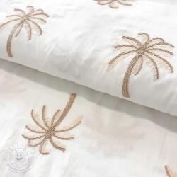  Pamutvászon VOILE EMBROIDERY Palm cream