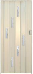 ITALBOX PVC Ajtó, 6 ablakkal 85x203cm, fehér, Olaszországban gyártva (PO8520L-AB6VMA1)