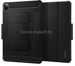 Spigen IPAD Pro 12.9 (2022) / Pro 12.9 (2021) RUGGED ARMOR PRO tok álló aktív FLIP, ceruza tartó, FEKETE (ACS02889) (ACS02889)