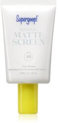 Supergoop! Mattescreen krém ásványi anyagokkal SPF 40 20 ml