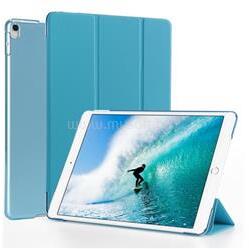 Gigapack IPAD Air 2019 / Pro 10.5 (2017) GIGAPACK Tok álló, bőr hatású aktív FLIP, asztali tartó, VILÁGOSKÉK (GP-71565) (GP-71565)