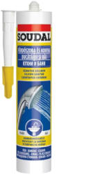 Soudal szaniter szilikon, fehér, 280ml (153419)