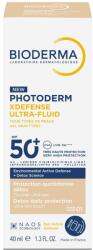 BIODERMA - Crema de fata cu protectie solara SPF 50+ Photoderm Xdefense Ultra Fluid Fototip 1 Bioderma, 40 ml