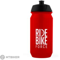 FORCE Ride kerékpáros kulacs, 0, 5 l, piros/fehér