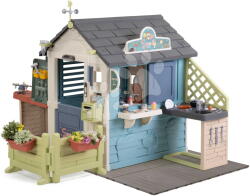 Smoby Căsuță Magazin pe pardosea Sweety Corner Playhouse Smoby cu alimente și dulciuri, cu filtru UV, de la 24 luni (SM810309-G) Casuta pentru copii