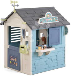Smoby Căsuță Magazin cu cutie poștală Sweety Corner Playhouse Smoby cu alimente și dulciuri cu filtru UV de la 24 luni (SM810309-A) Casuta pentru copii