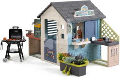 Smoby Căsuță Magazin cu grătar Sweety Corner Playhouse Smoby cu alimente și dulciuri, cu filtru UV, de la 24 luni (SM810309-M) Casuta pentru copii
