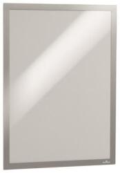 DURABLE Infokeret, A3, öntapadó háttal, DURABLE "DURAFRAME®", ezüst (DB487323) - primatinta