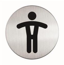 DURABLE Információs piktogram, öntapadó, DURABLE "Férfi WC (DB490523)