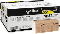 Celtex V Smart hajtogatott kéztörlő, cellulóz, 2 réteg, 25x21cm, 15x210 lap (3150 lap/karton) (72122)