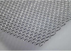  Expandált Lemez - Rozsdamentes Acél - 0, 4 mm - 42cm x 10m