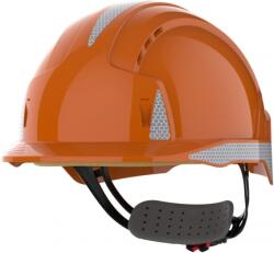 Jsp-Tech Casca de protectie ventilata Evolite CR2 Mid Peak, portocalie, reflectorizanta, JSP AJB170-400-800