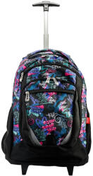 DACO Ghiozdan troller Daco GH4019, 46 × 36 × 18 cm, Motiv graffiti (GH4019)