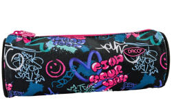 DACO Penar etui cu 1 fermoar Daco PE701, Motiv graffiti (PE701) Penar
