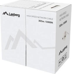 Lanberg Cabluri LANBERG LCU5-12CU-0305-G 305, 12 m, culoare gri (lcu5-12cu-0305-g)