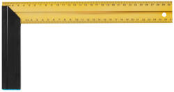 Strend Pro Asztalos derékszög, Strend Pro YPS-529, arany/fekete, 30 cm, alumínium, pontos szögjelöléshez, profi és barkács munkákhoz (TC2160666)
