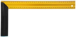 Strend Pro Asztalos derékszög, Strend Pro YPS-529, arany/fekete, 35 cm, alumínium, pontos szögjelöléshez, profi és barkács munkákhoz (TC2160667)