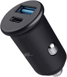 Trust Incarcator Auto Trust Maxo Fast, 2 Porturi Usb, Putere Maxima 38w, Negru (TR-25197) - cel
