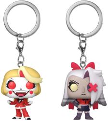 Funko Set de brelocuri Funko Pocket POP! Animation: Hazbin Hotel - Charlie & Vaggie (111604)