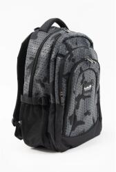 budmil Ovális hátitáska Unisex fekete-szürke (5996408921717)