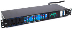 Thunder Audio Thunder PS-8 rackbe építhető fényvezérlő