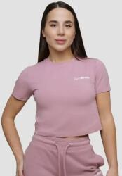 GymBeam Tricou pentru femei Cropped Agile Woodrose - GymBeam - vexio