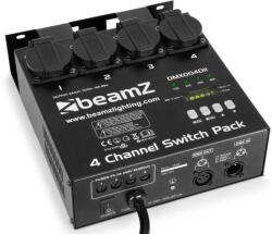BeamZ DMX004DII 4-Channel Switch Pack II - 4 csatornás kapcsolósor