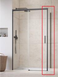 Radaway Idea Brushed GunMetal KDJ szögletes szálcsiszolt fegyvermetál zuhanykabin oldalfal rész 90 cm balos 387050-92-01L (387050-92-01L)