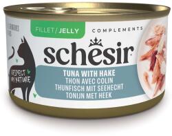 Schesir 24x70g Schesir Complements tonhal & hekk aszpikban nedves macskatáp