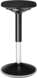 Brius Taburet birou ergonomic, inclinare multidirectionala, rotativ 360A , reglabil pe inaltime 56-81 cm, negru (EZ-OSC05BK)