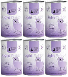 Paka Zwierzaka PEPE VET Light Rabbit (nyúl) 6x400 g