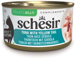 Schesir 12x70g Schesir Complements tonhal & japán sárgafarkú aszpikban étrend-kiegészítő macskáknak