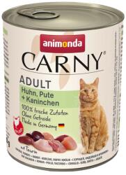 Animonda Carny Adult - Csirke, pulyka és nyúl 6 x 800 g