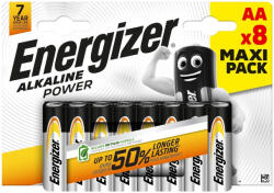 Energizer Alkaline Power AA/ceruza alkáli elem 1, 5 V (8 db) (LR6AP-BP8)