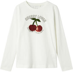 NAME IT paiete cu mânecă lungă fete T-shirt crem (144300)