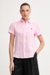 Ralph Lauren cămașă pentru femei, din in PD LINEN-WVN-SHIRT PPY2-KDD0ID_30X (211973366501)