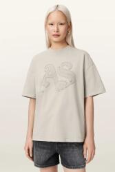 AllSaints tricou de femei din bumbac INSIGNIA 9BY2-TSDZZJ_09X (W125JE)