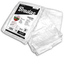 Bradas Ponyva, fehér 5x8 m, 90gr/nm(K6)-(A névleges mérettől a valós méreteltérés akár 5% is lehet. ) (PLW9058)