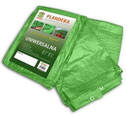 Bradas Ponyva, zöld 5x8 m, 90gr/nm(K6)-(A névleges mérettől a valós méreteltérés akár 5% is lehet. ) (PL9058)